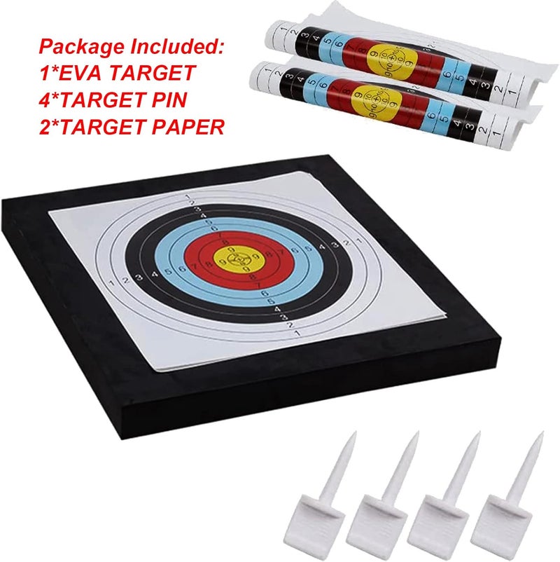 SOPOGER Archery Target for Backyard Adult, Easy Arrow Removal Bow Target, Durable Bow and Arrow Target for Youth Outdoor Shooting Practice - Image 2